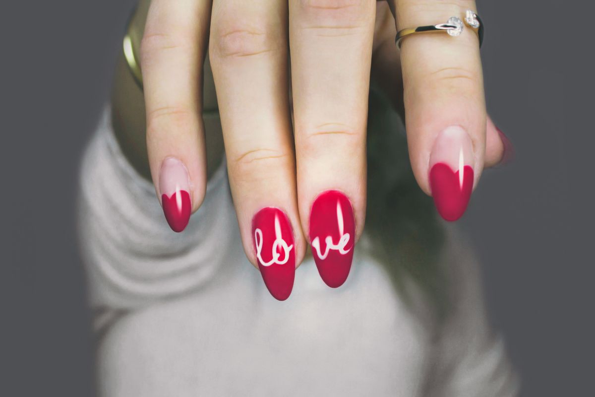 Nail art set at PB Timeless Nails, Pacific Beach